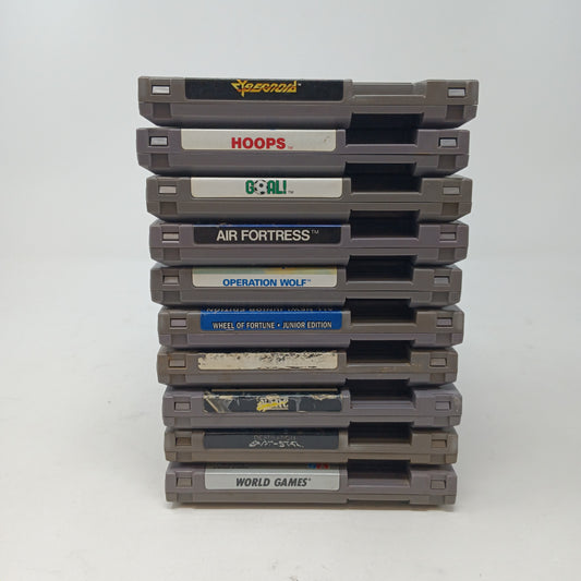 Lot of 10 Nintendo NES Games