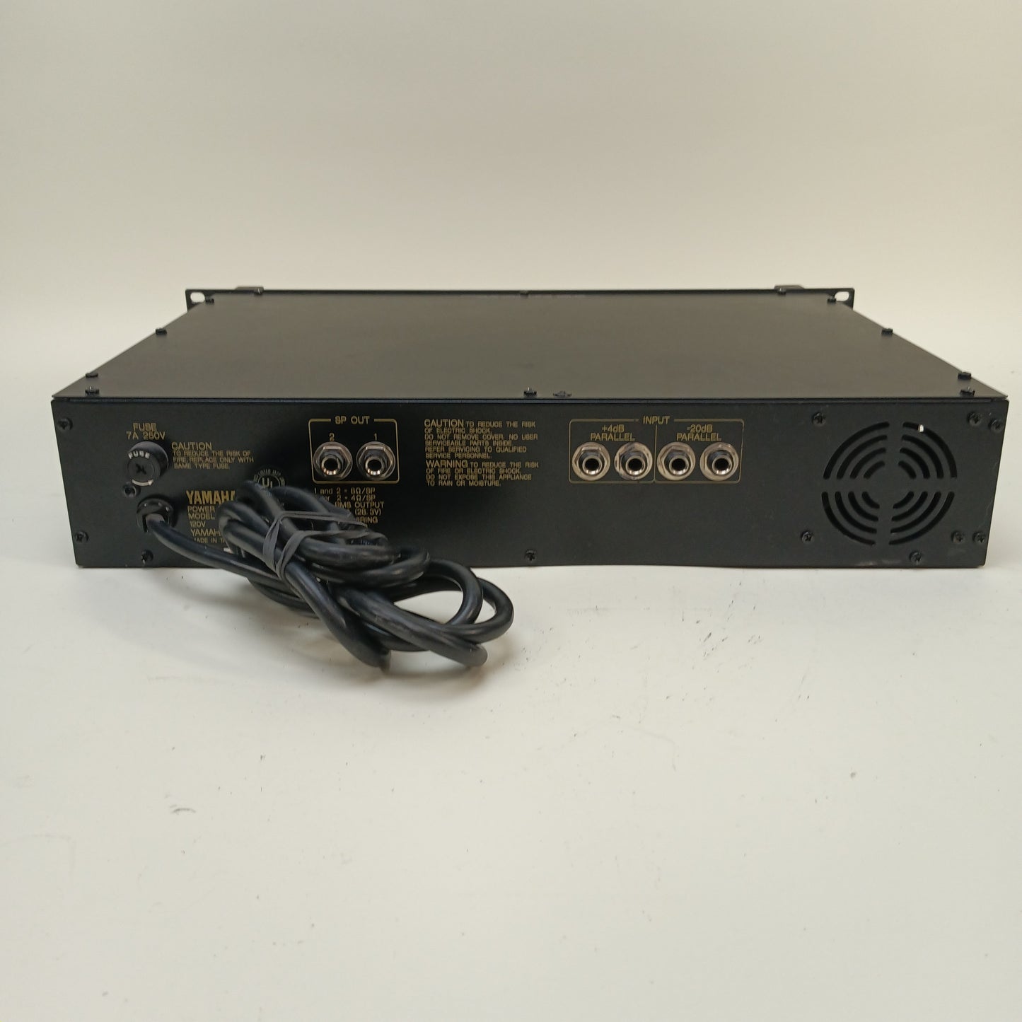 Yamaha P120 Professional 200W 2 Channel Power Amplifier