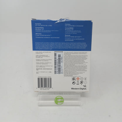 New Western Digital WD 2.5" Blue SA510 2TB SSD SSD WDBB8H0020BNC
