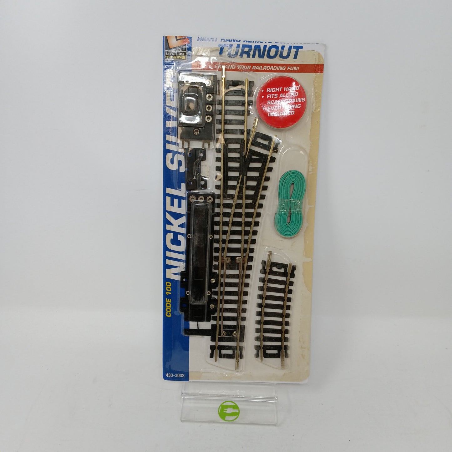 Walthers HO Scale Right Hand Turnout Remote Snap Switch Track