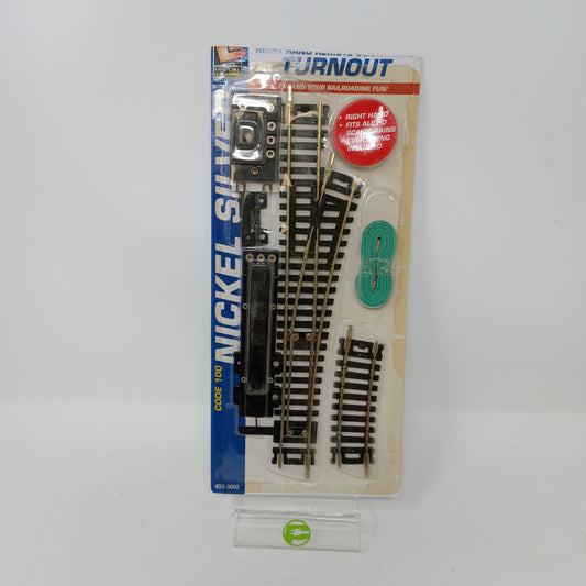 Walthers HO Scale Right Hand Turnout Remote Snap Switch Track