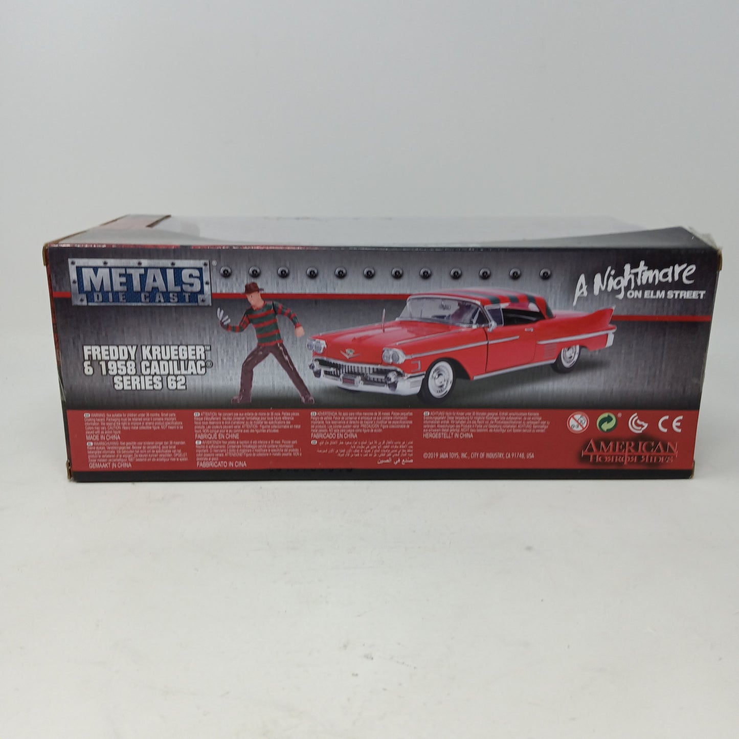 New Hollywood Rides Freddy Krueger Diecast