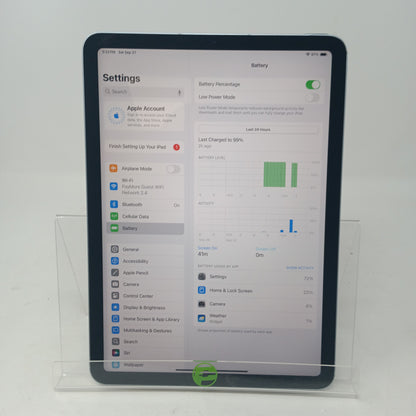 Unlocked Apple iPad Air 4th Gen 256GB Blue MYJ62LL/A