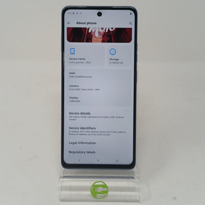 Factory Unlocked Motorola Moto G 5G 128MB 15 Blue XT2515-2