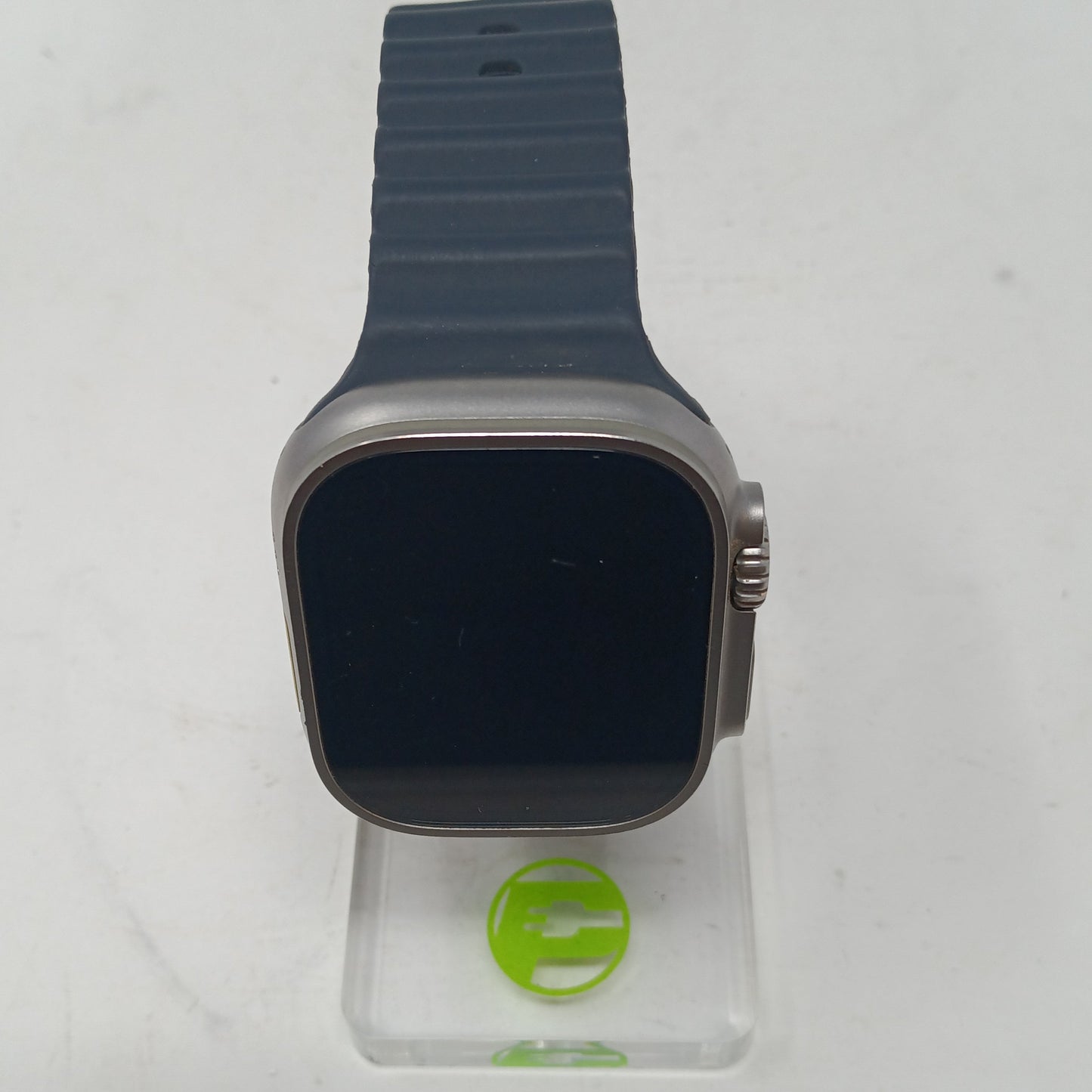Unlocked Apple Watch Ultra 2 49MM Blue Titanium Blue Sport Band MREQ3LL/A