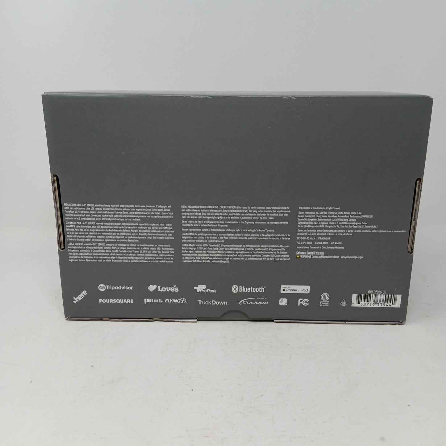 New Garmin 10" GPS Truck Navigator GPS 010-02926-00