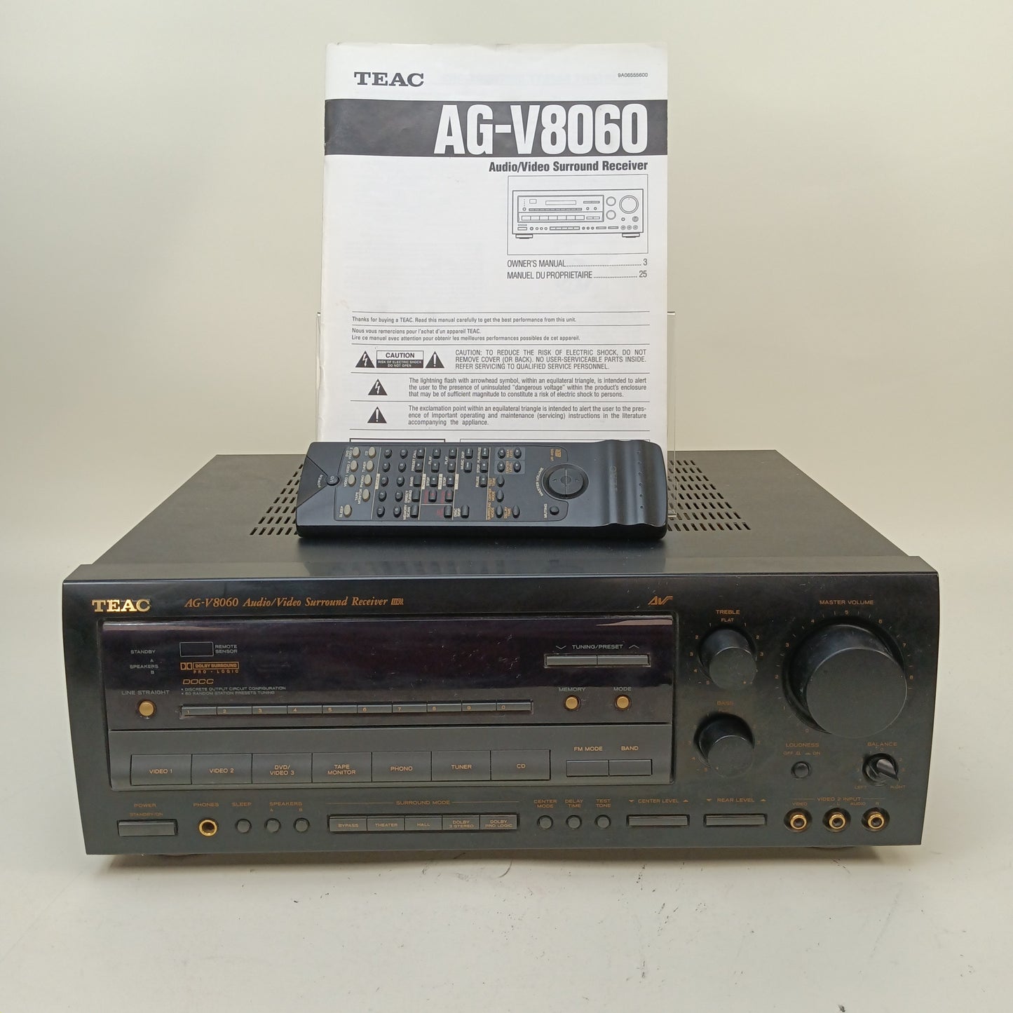 TEAC AG-V8060 Stereo Receiver 5.1 Surround Sound System