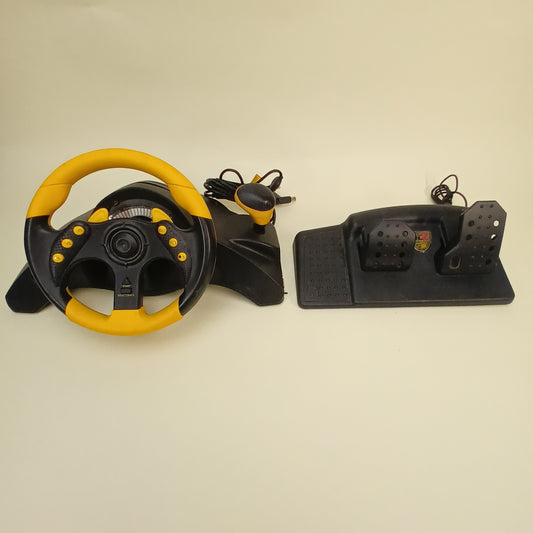 Mad Catz MC2 Racing Wheel Microsoft Xbox Nintendo Game cube PlayStation 2