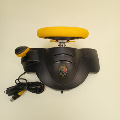 Mad Catz MC2 Racing Wheel Microsoft Xbox Nintendo Game cube PlayStation 2