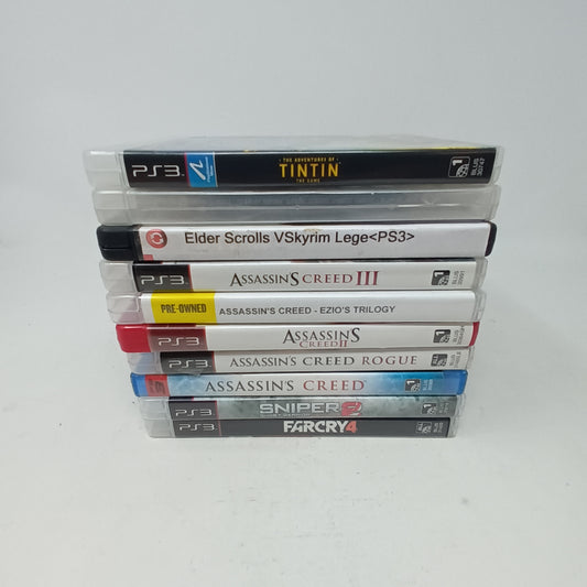 Lot of 10 Sony PlayStation 3 PS3 Games