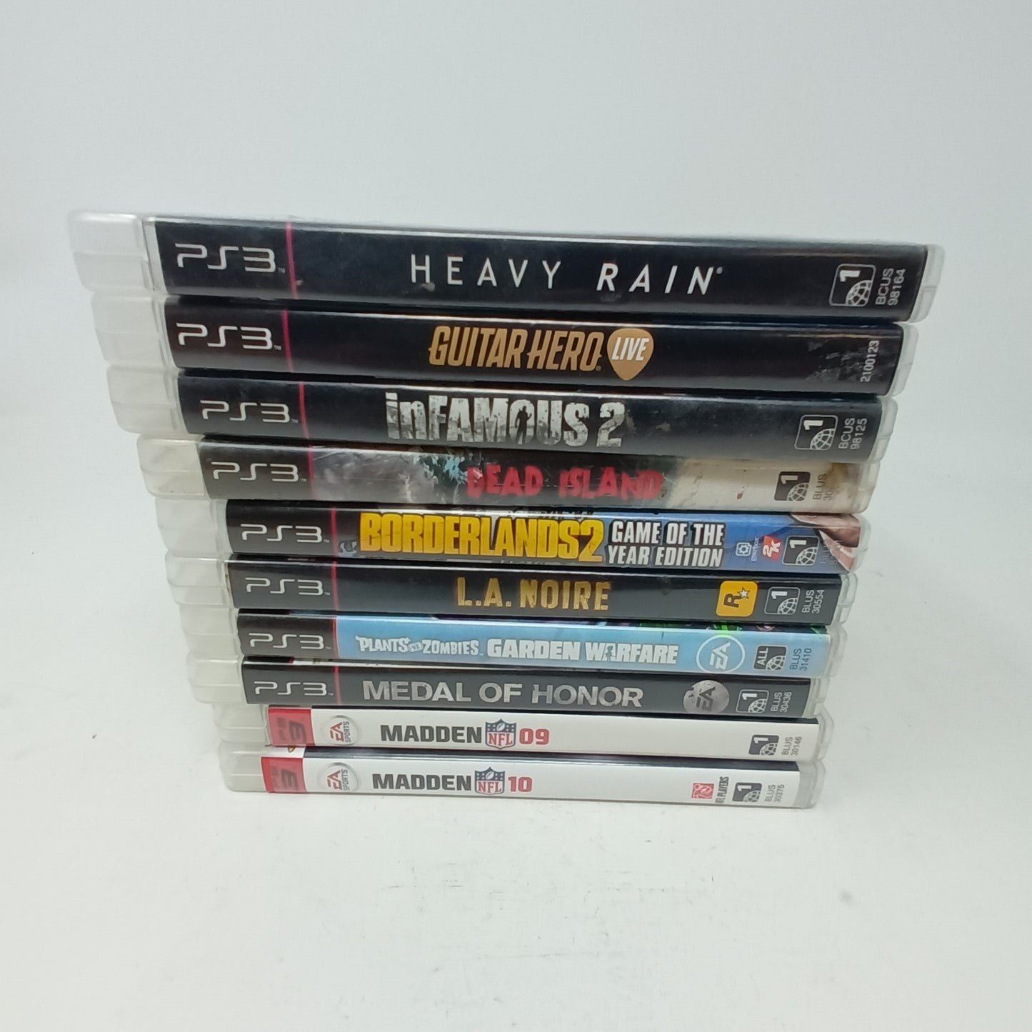 Lot of 10 Sony PlayStation 3 PS3 Games