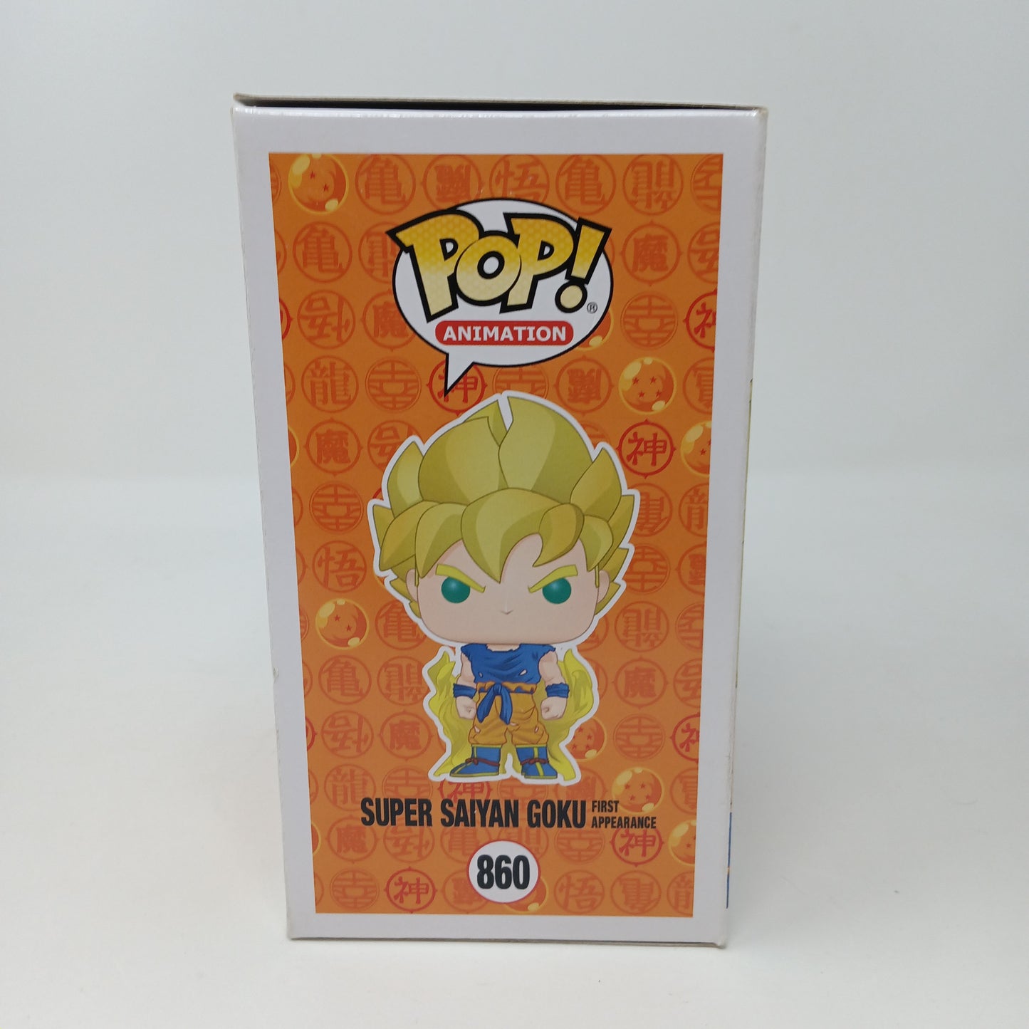 Funko Pop Super Sayan Goku 860 Go Exclusive Signed Authenticated