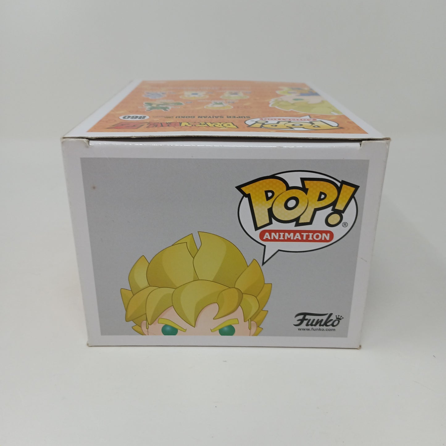 Funko Pop Super Sayan Goku 860 Go Exclusive Signed Authenticated