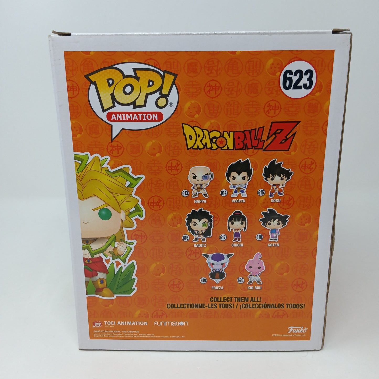 Funko Pop Legendary Super Saiyan Broly 623 Chase (Galatic Toys) Signed Authenticated