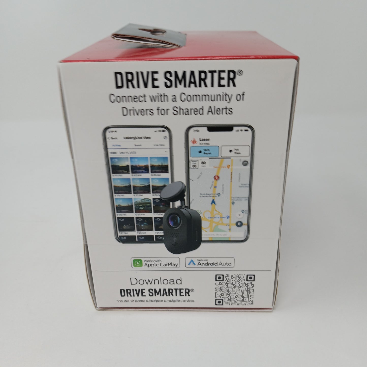 Cobra SC 120 QHD Front Camera 1440P Discreet Dash Cam 16GB WIFI