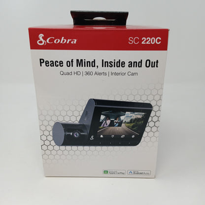 Cobra SC 220C Smart Dash Cam Wi-Fi