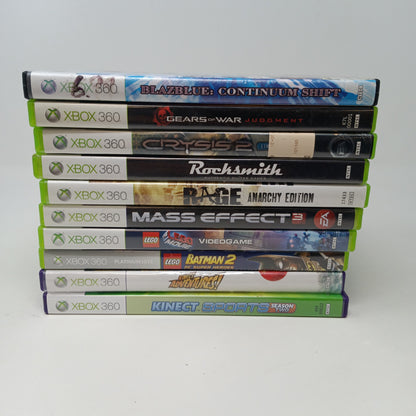 Lot of 10 Microsoft Xbox 360 Games