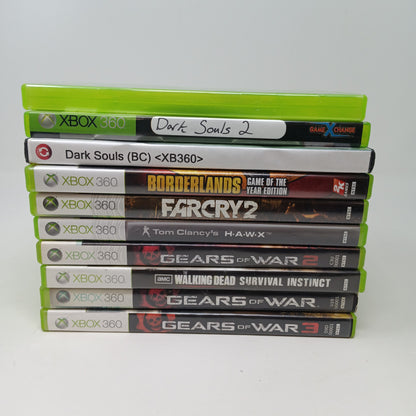 Lot of 10 Microsoft Xbox 360 Games