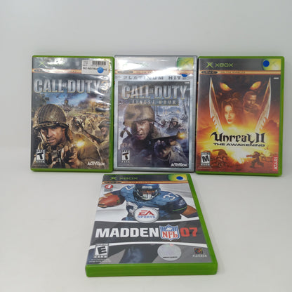 Lot of 10 Microsoft Original Xbox Games