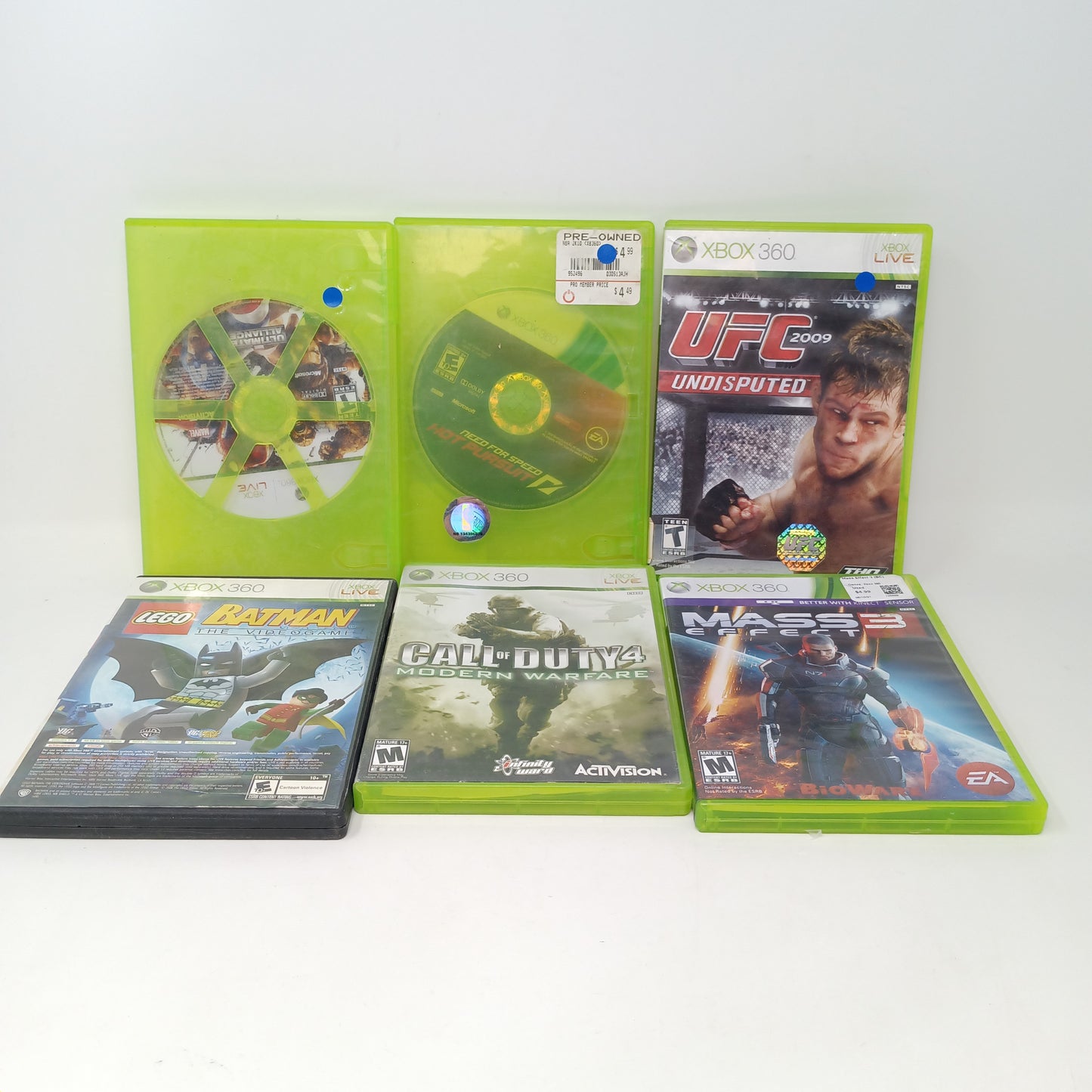 Lot of 10 Microsoft Xbox 360 Games