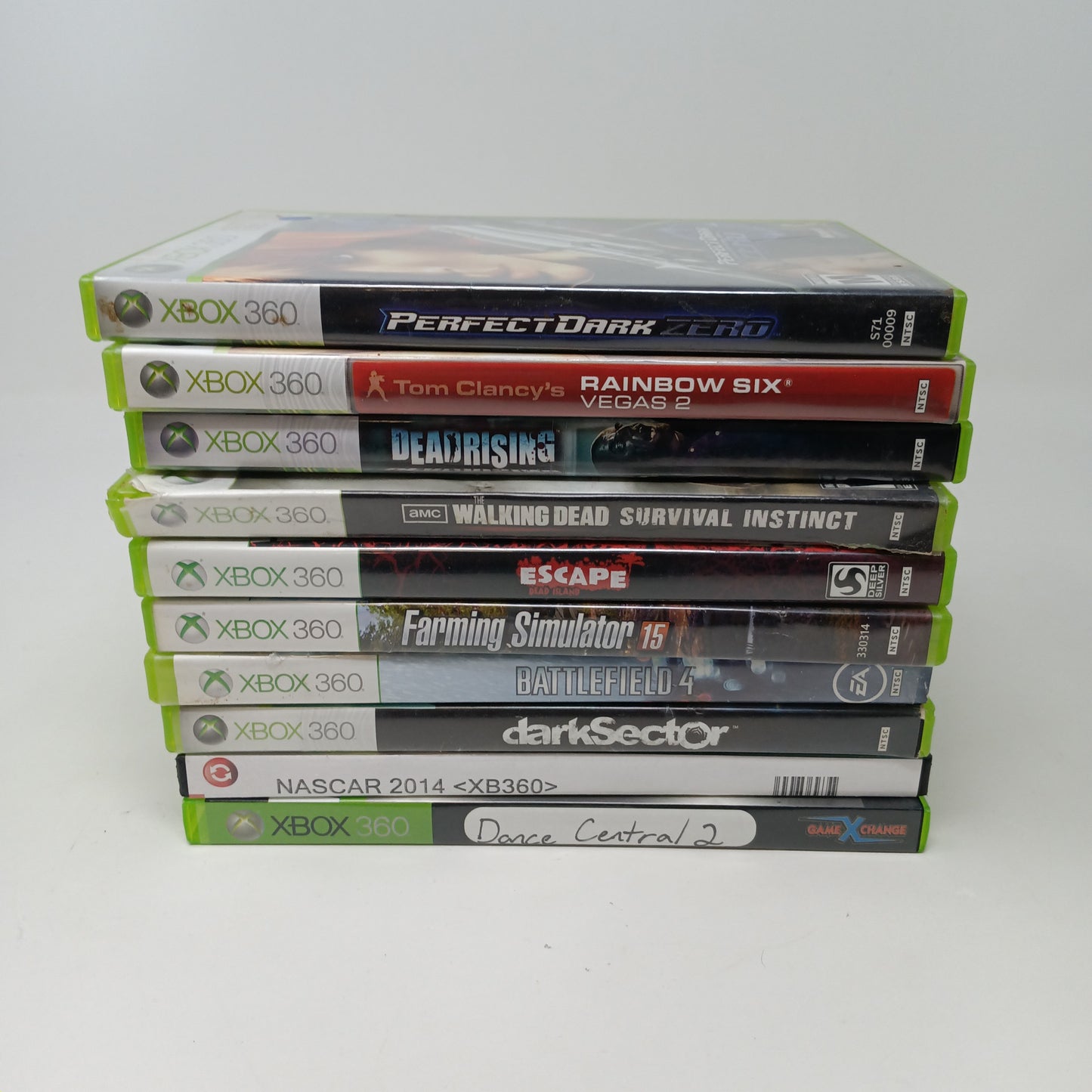 Lot of 10 Microsoft Xbox 360 Games