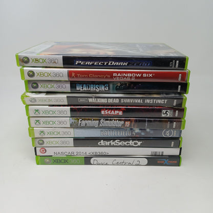 Lot of 10 Microsoft Xbox 360 Games
