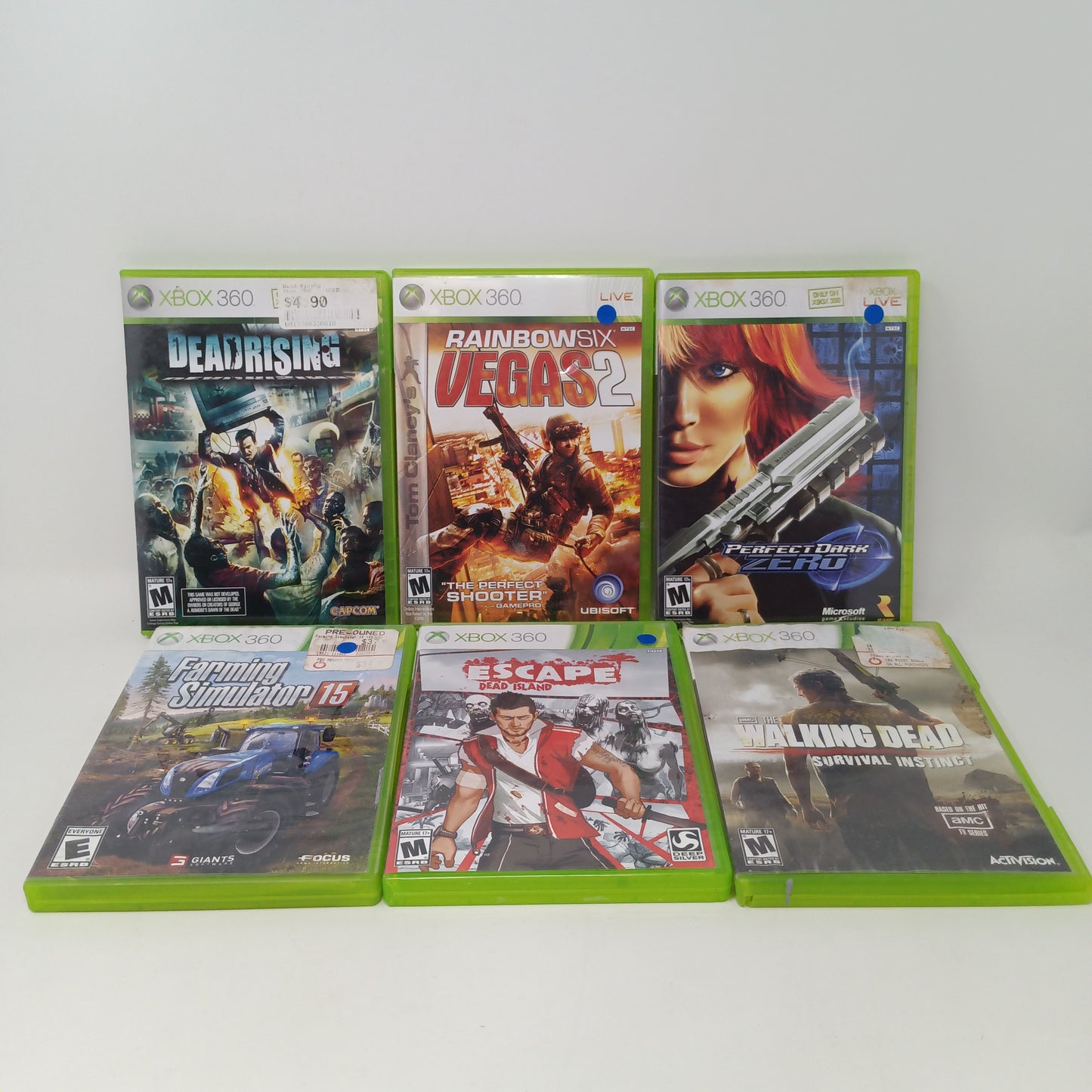 Lot of 10 Microsoft Xbox 360 Games