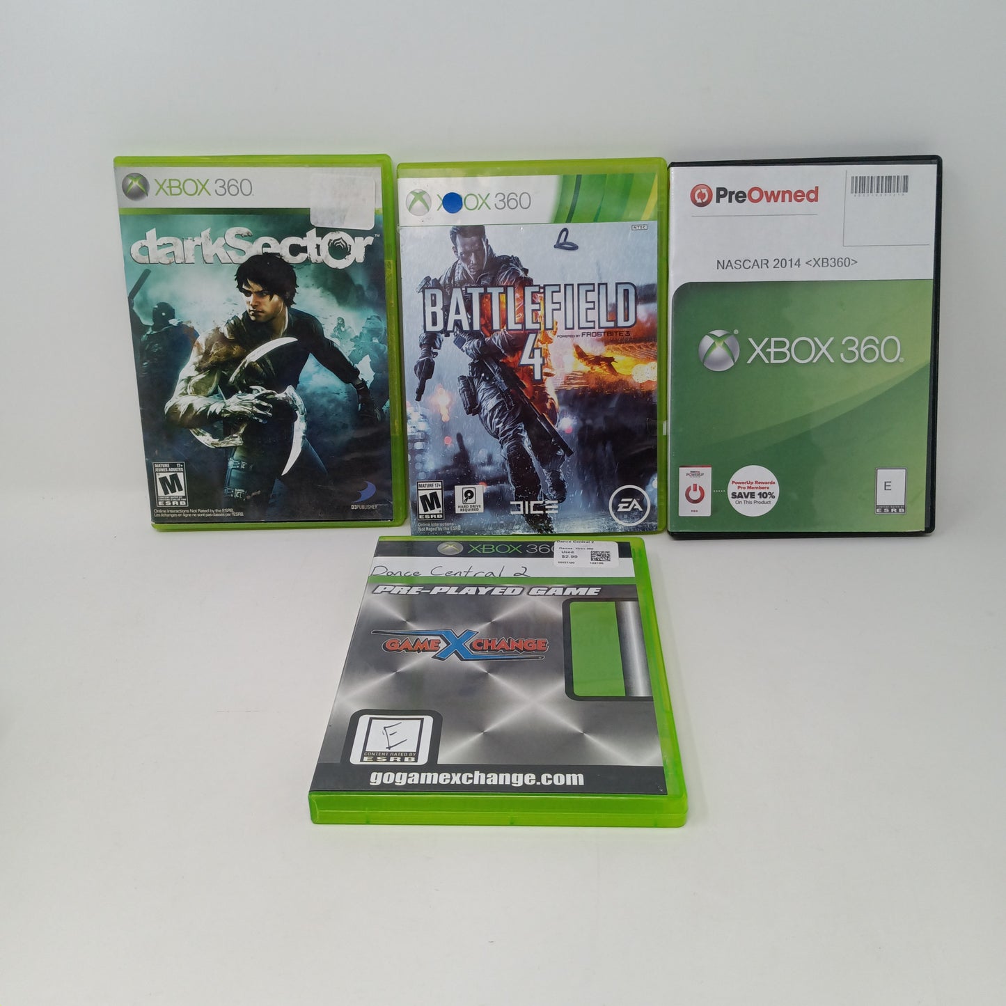 Lot of 10 Microsoft Xbox 360 Games