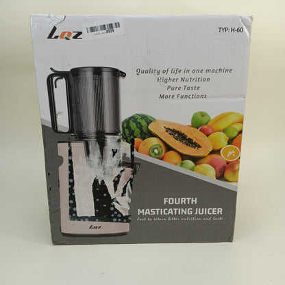 LQZ Cold Press Juicer, Slow Masticating Juicer Machines, 350W Juice Extractor