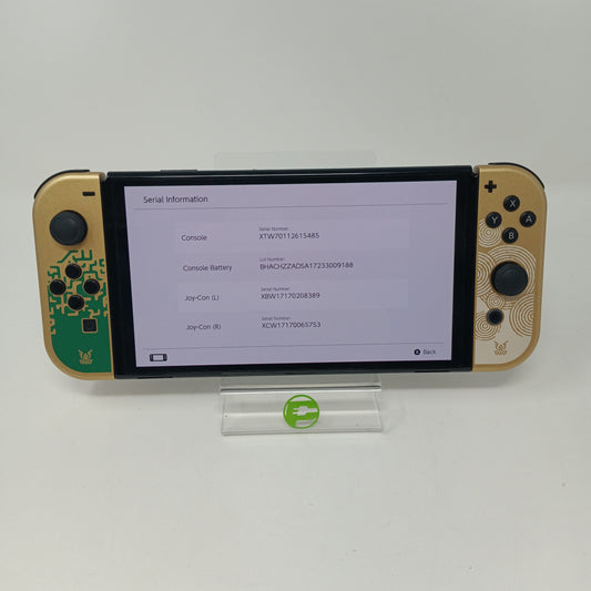 Nintendo Switch OLED HEG-001 The Legend of Zelda: Tears of the Kingdom Edition