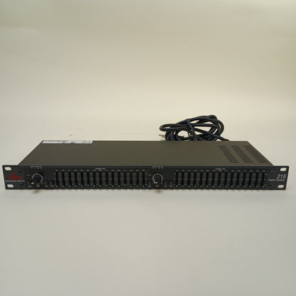 DBX 215 Dual Channel 15-Band Graphic Equalizer