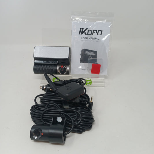 4K Dash Cam 256GB Front Rear Dual Cams WiFi GPS Full Feature