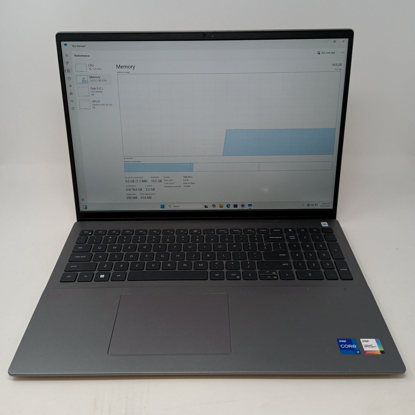 Dell Vostro P117F 0VNF5A01 16" i7-1360P 2.2GHz 16GB RAM 256GB SSD