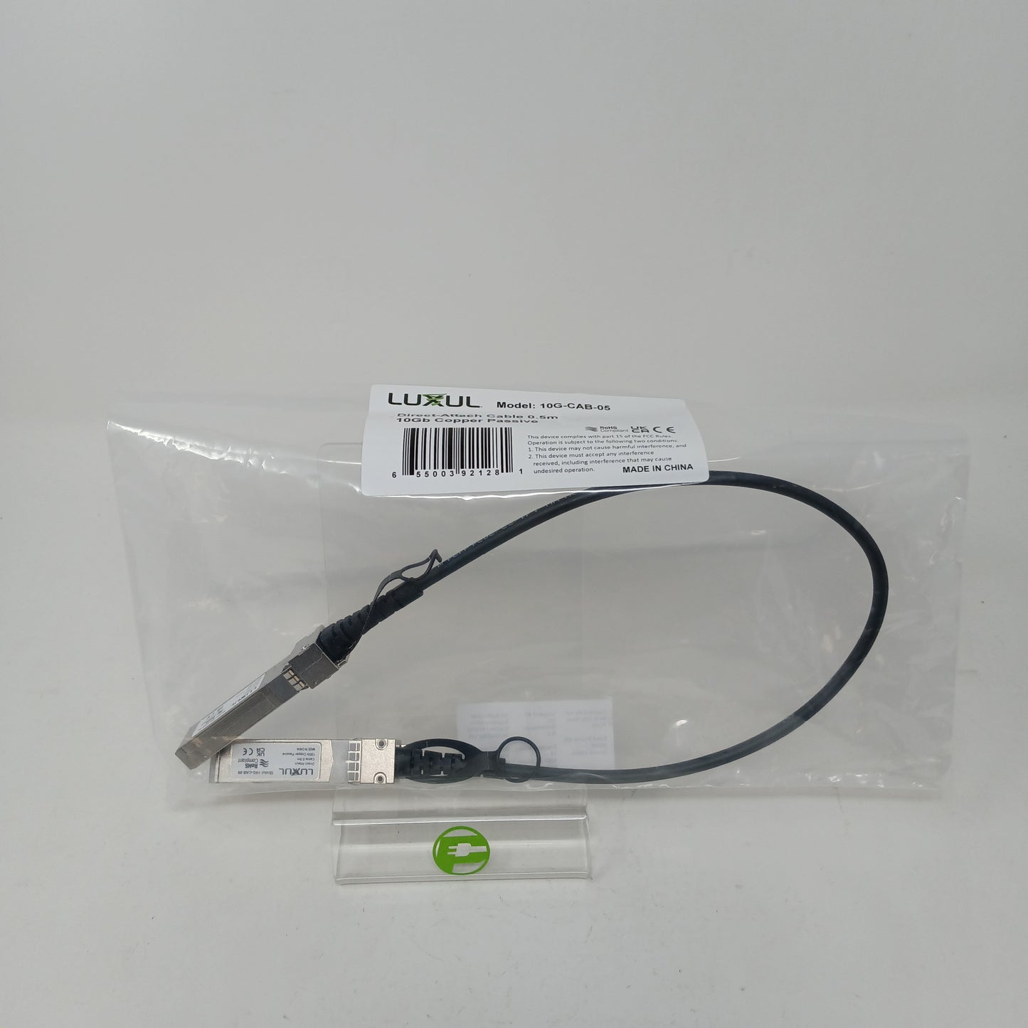 Luxul 10G-CAB-05 Direct-Attach Cable 0.5m 10GB Copper Passive