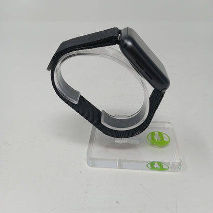 Unlocked Apple Watch Series 6 44MM Black Ceramic Black Metal MO7H3LL/A