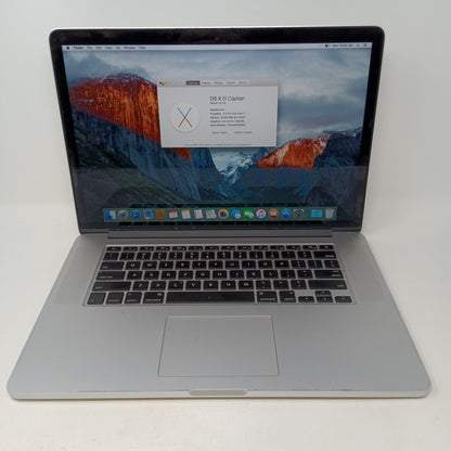 2015 Apple MacBook Pro 15" i7 2.2GHz 16GB RAM 256GB HDD Silver A1398