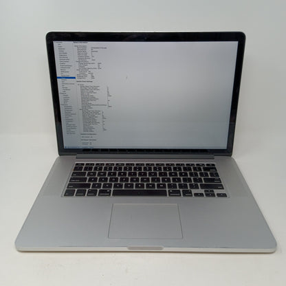 2015 Apple MacBook Pro 15" i7 2.2GHz 16GB RAM 256GB HDD Silver A1398