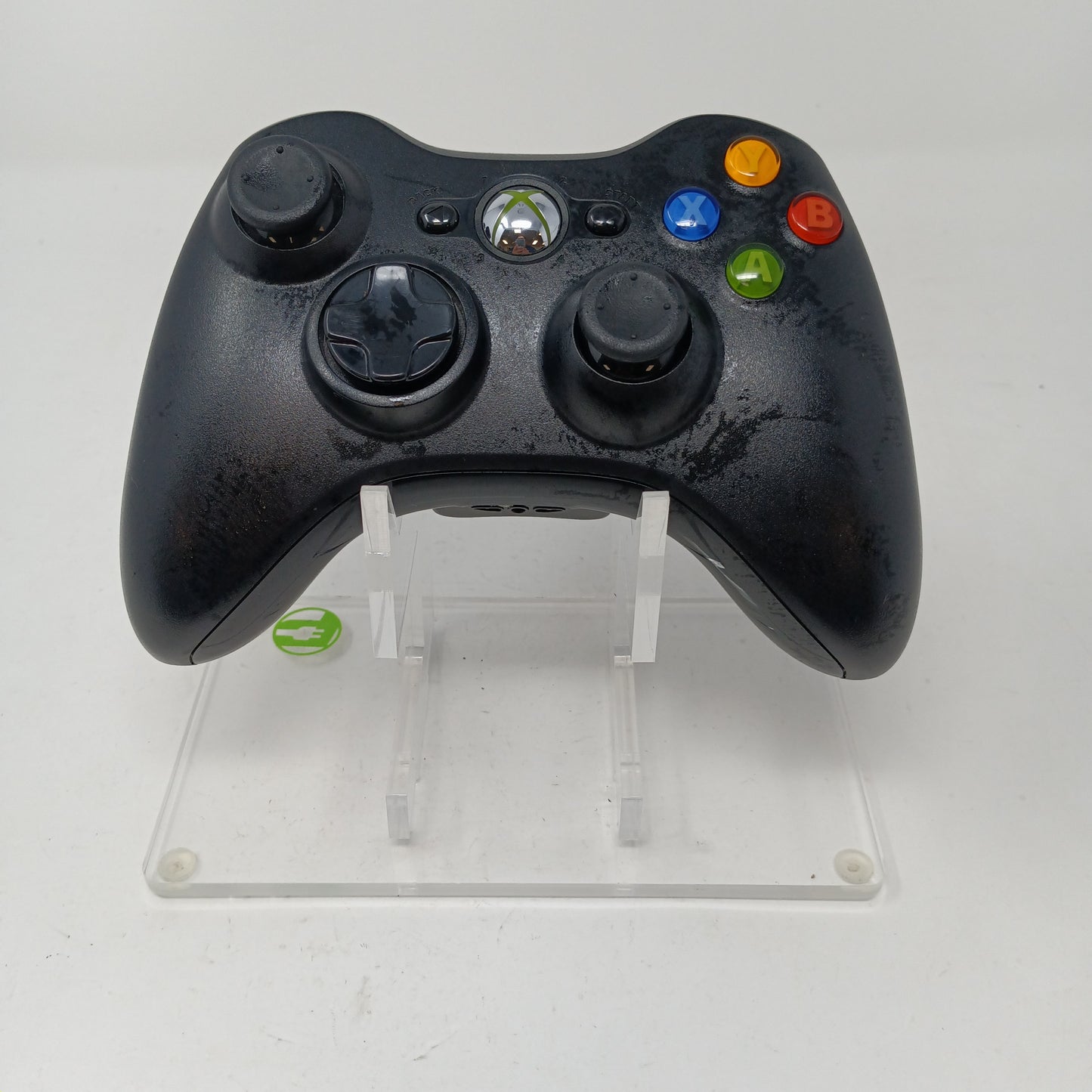 Lot of 2 Microsoft Xbox 360 Wireless Controller Black