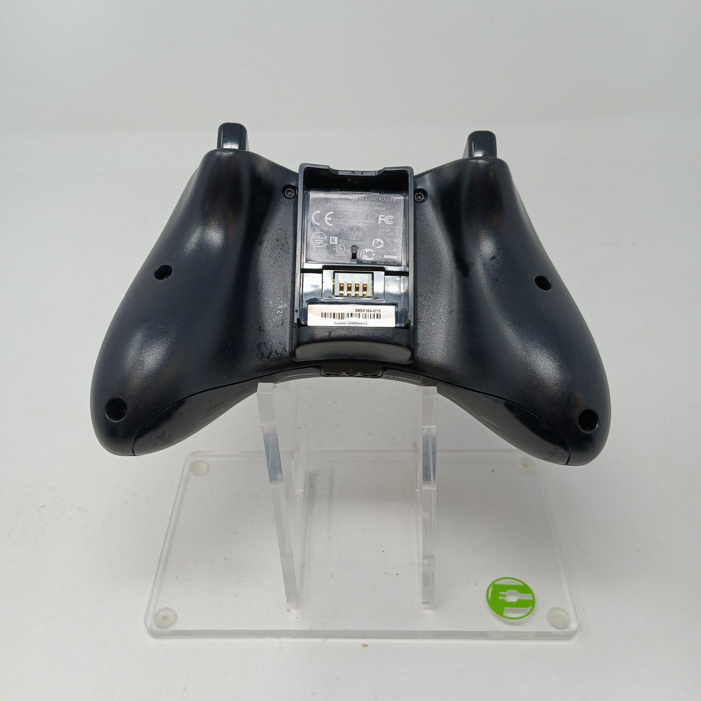 Lot of 2 Microsoft Xbox 360 Wireless Controller Black