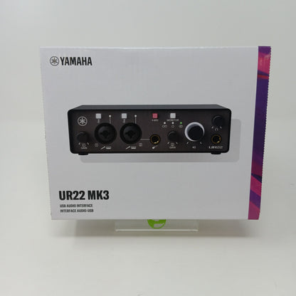 New Yamaha UR22 MK3 USB Audio Interface – Studio Recording – VHX7690