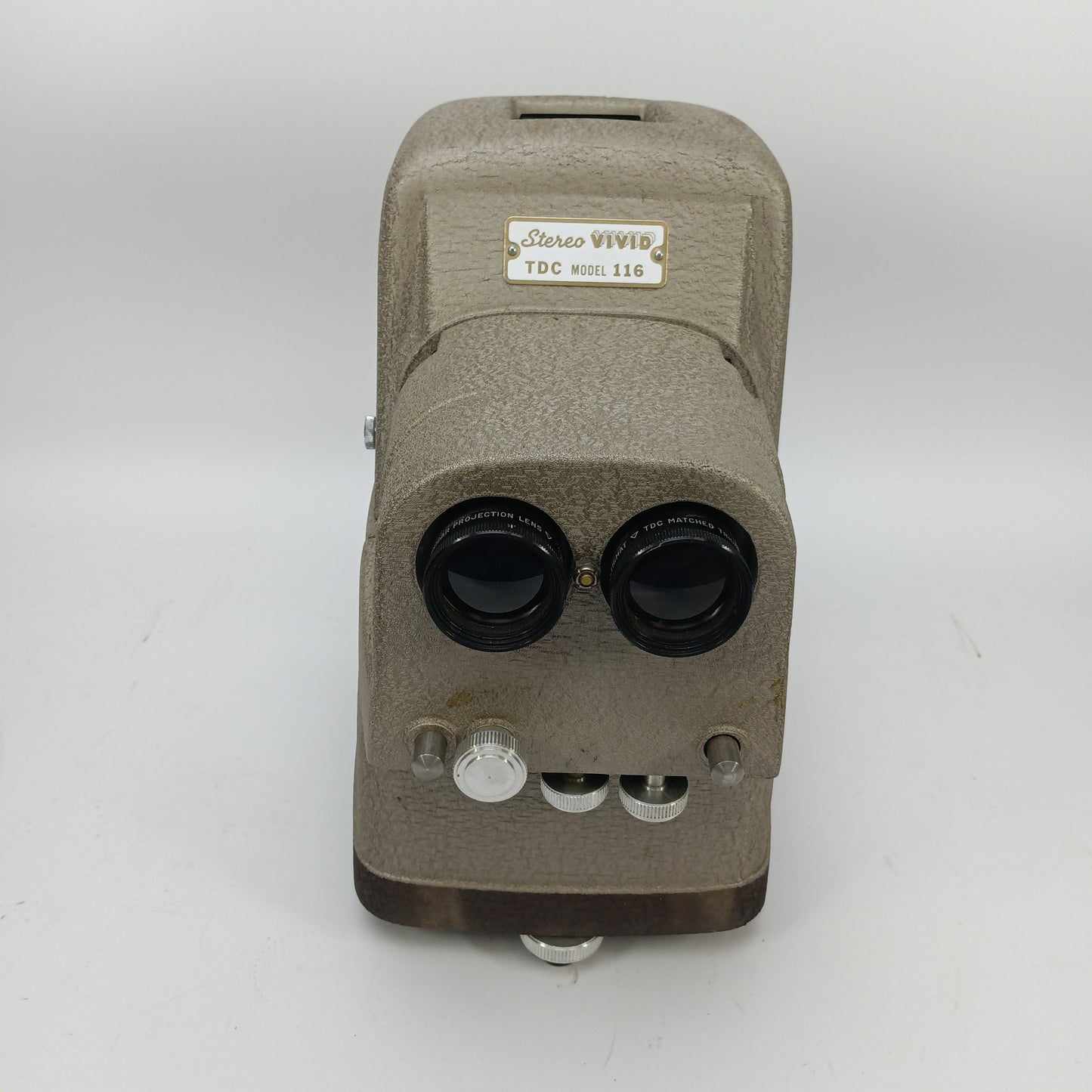 TDC Stereo Vivid Model 116 Vintage 3D Slide Projector with Case