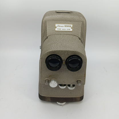 TDC Stereo Vivid Model 116 Vintage 3D Slide Projector with Case
