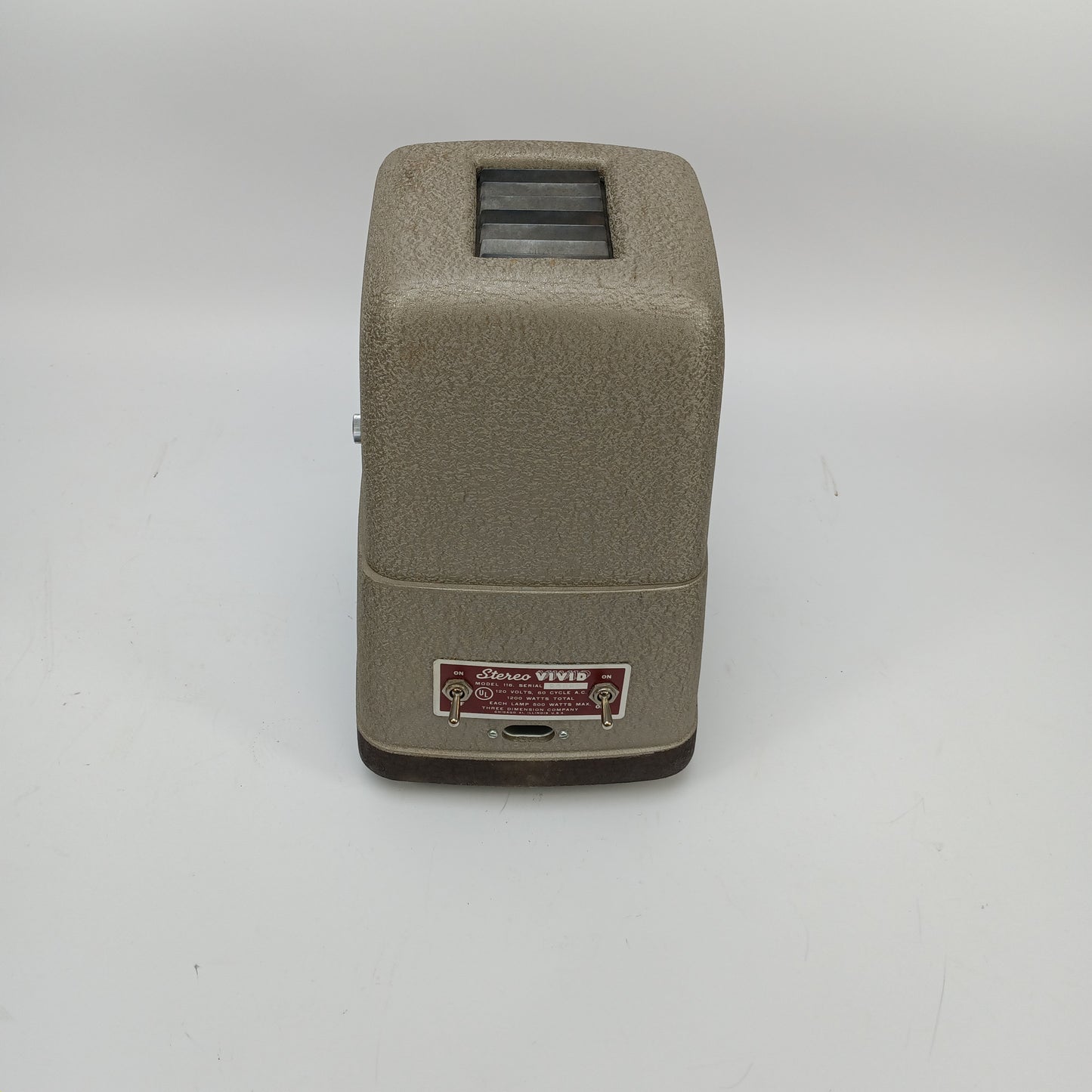 TDC Stereo Vivid Model 116 Vintage 3D Slide Projector with Case