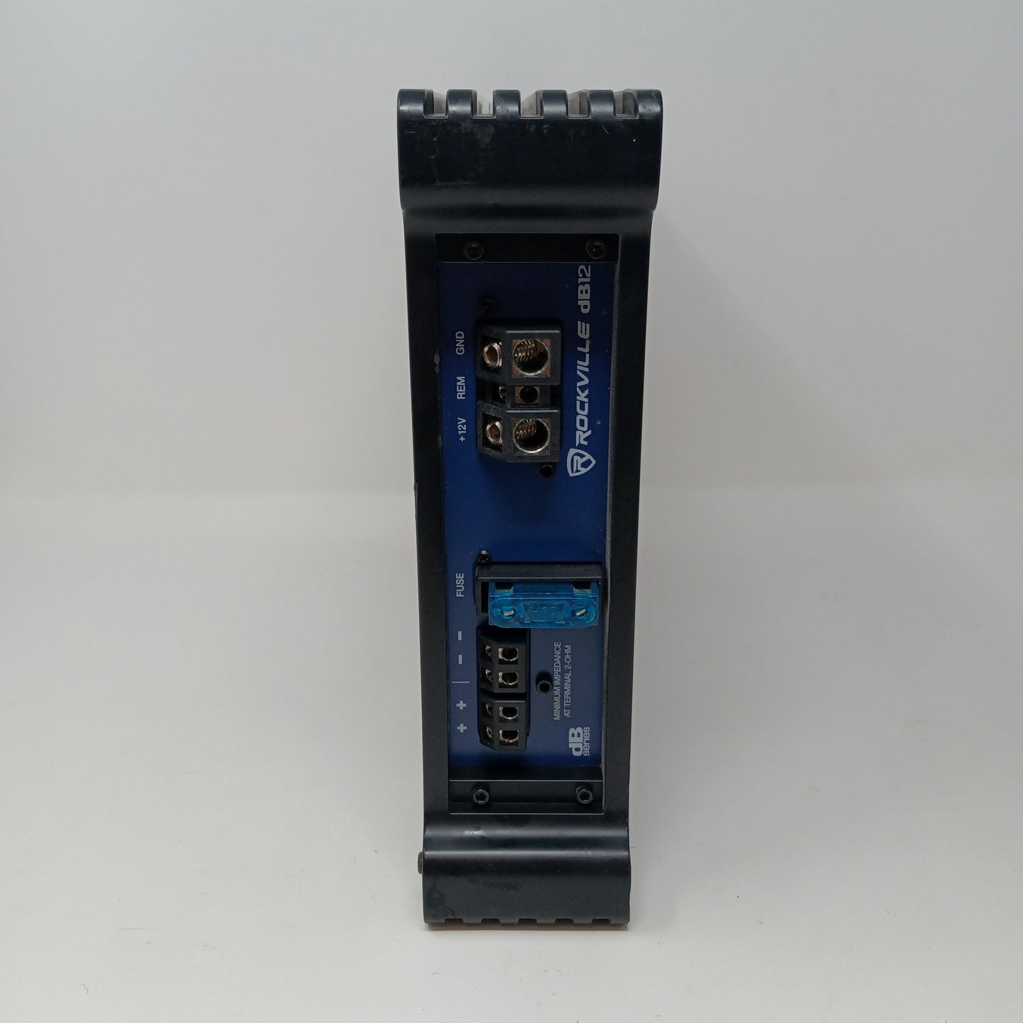 Rockville dB12 Class D Mono Car Amp 2000W Peak 500W RMS Subwoofer Amplifier