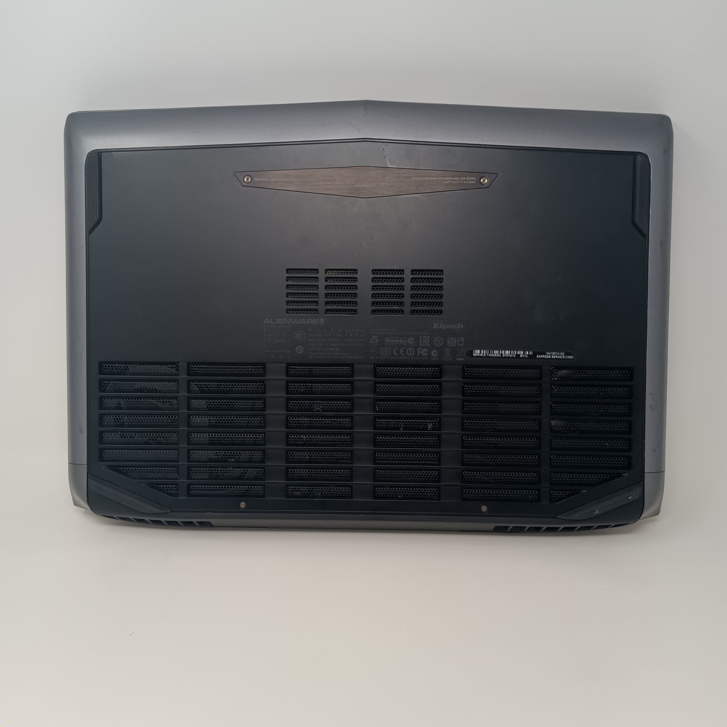 Alienware 17 P18E 17.3" i7-4710MQ 2.5GHz 8GB RAM 1TB SSD