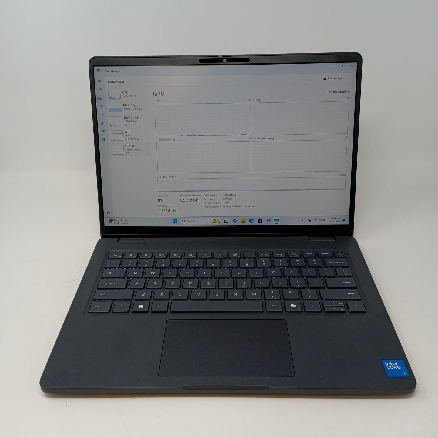 Dell Pro 14 PC14250 14" i5 120U 1.4GHz 16GB RAM 512GB SSD