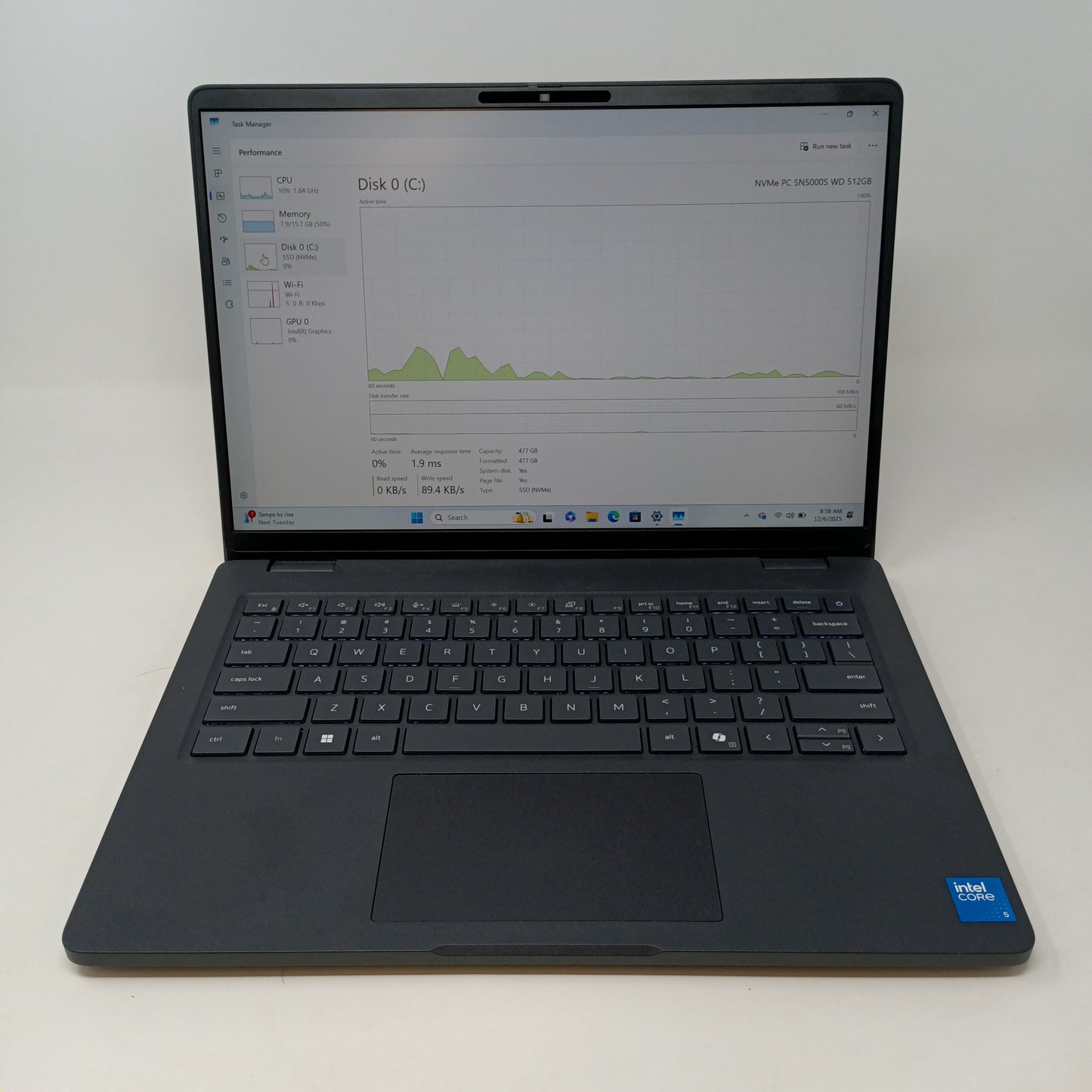 Dell Pro 14 PC14250 14" i5 120U 1.4GHz 16GB RAM 512GB SSD