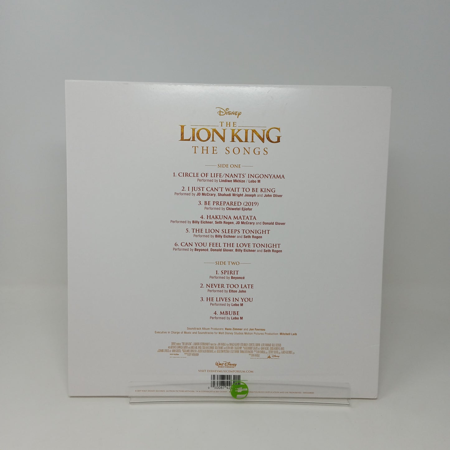 Crosley CR8005D Record Player with The Lion King Vinyl