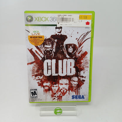 The Club (Microsoft Xbox 360, 2008) CIB