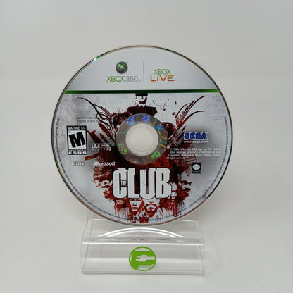 The Club (Microsoft Xbox 360, 2008) CIB